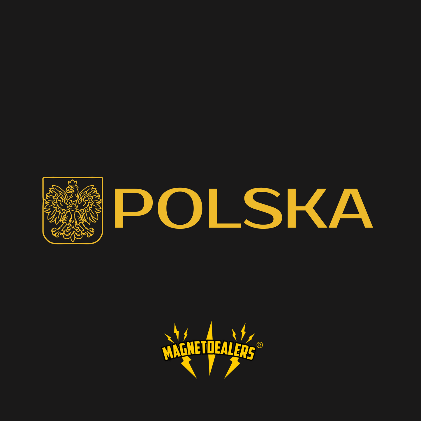 POLSKA / Car stickers - Magnetdealers