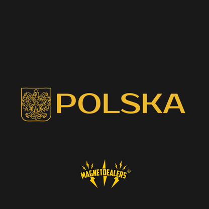 POLSKA / Autosticker - Magnetdealers