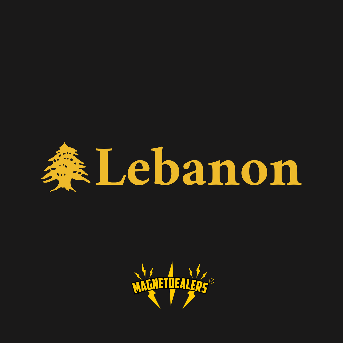 LEBANON / Car stickers - Magnetdealers