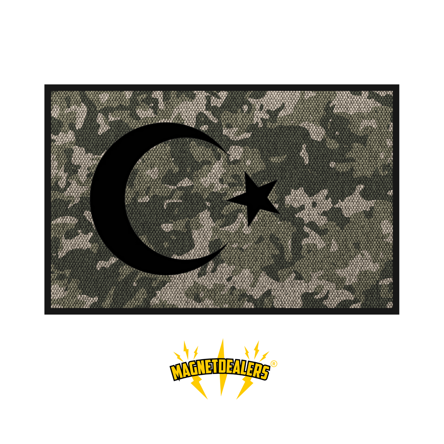 TURKEY MILITARY BADGE / Car Magnet - Magnetdealers