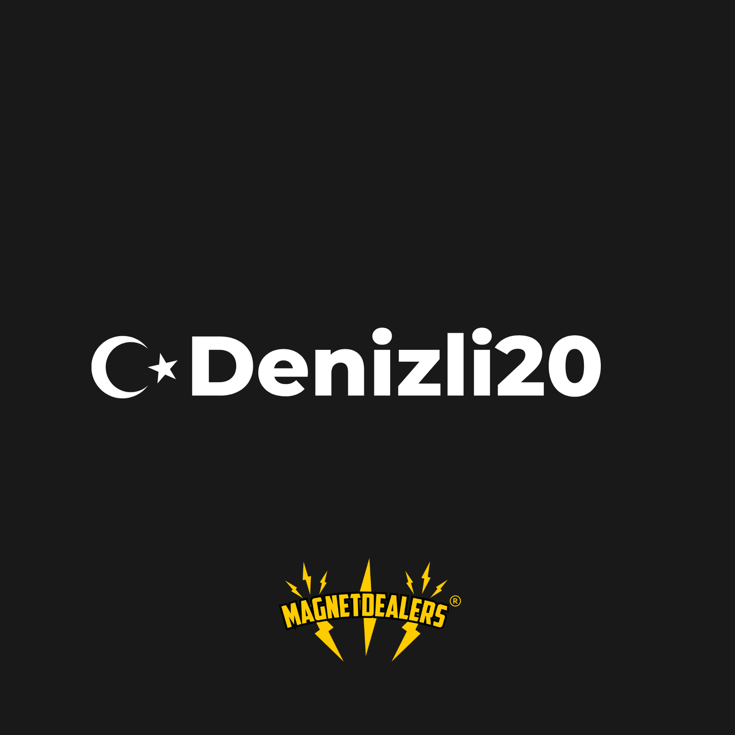 DENIZLI20 / Autosticker - Magnetdealers