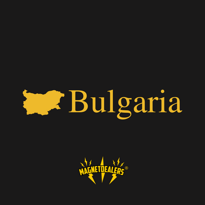 BULGARIA / Autosticker - Magnetdealers