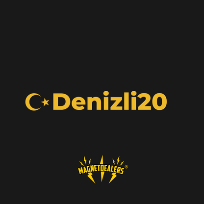 DENIZLI20 / Car Stickers - Magnetdealers