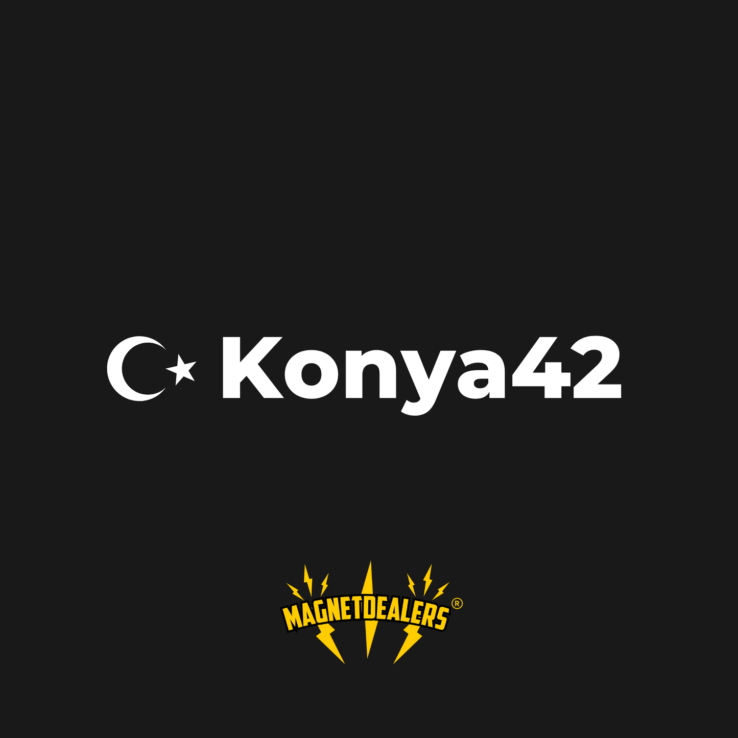 KONYA42 / Car stickers - Magnetdealers