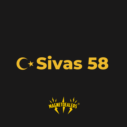 SIVAS58 / Car stickers - Magnetdealers