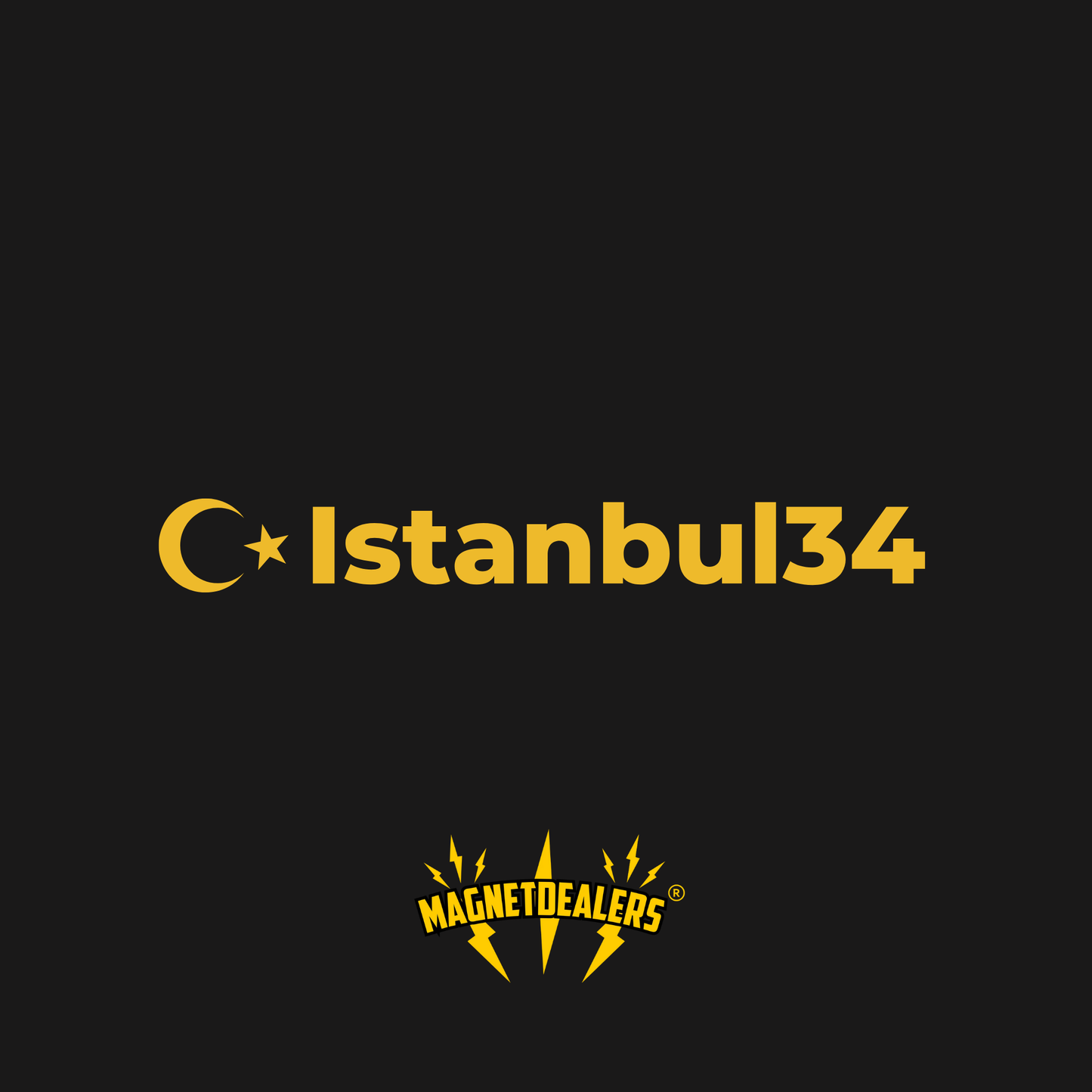 ISTANBUL34 / Car Stickers - Magnetdealers