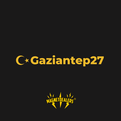 GAZIANTEP27 / Autosticker - Magnetdealers