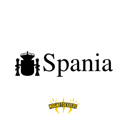 SPANIA / Car stickers - Magnetdealers