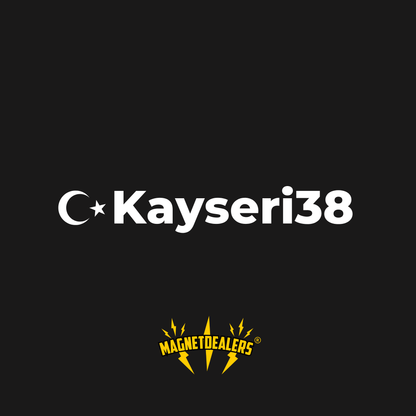 KAYSERI38 / Autosticker - Magnetdealers