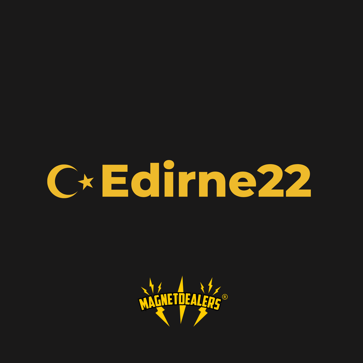 EDIRNE23 / Autosticker - Magnetdealers