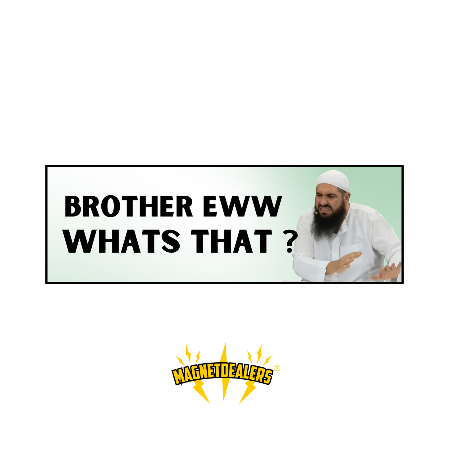 BROTHER EWW, WHAT’S THAT? / Car Magnet - Magnet Dealers