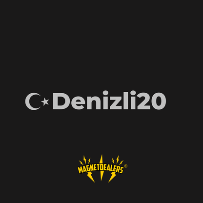 DENIZLI20 / Car Stickers - Magnetdealers