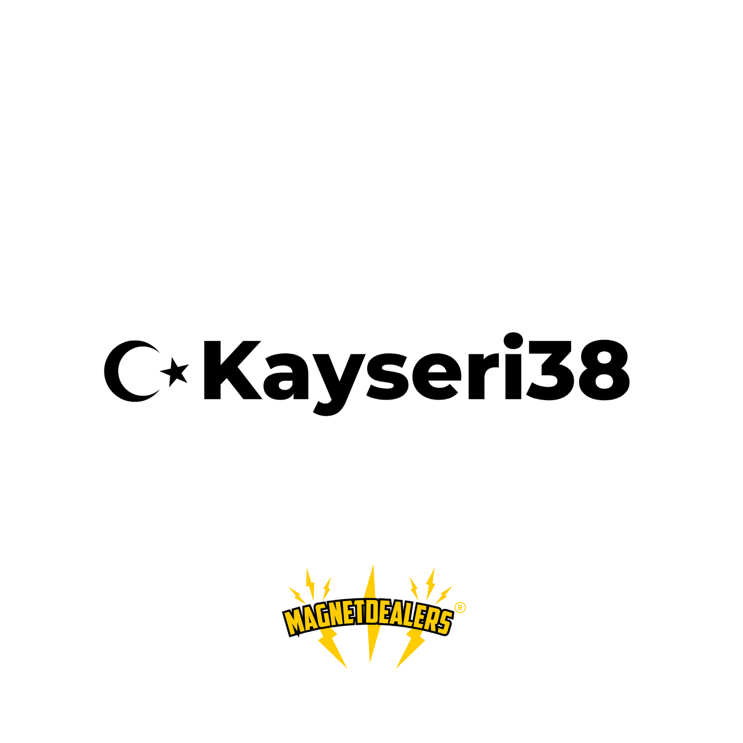 KAYSERI38 / Autosticker - Magnetdealers