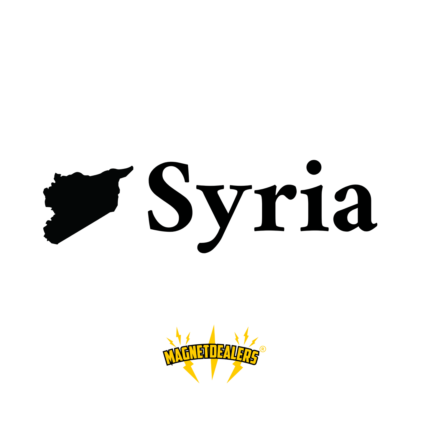 SYRIA / Car stickers - Magnetdealers