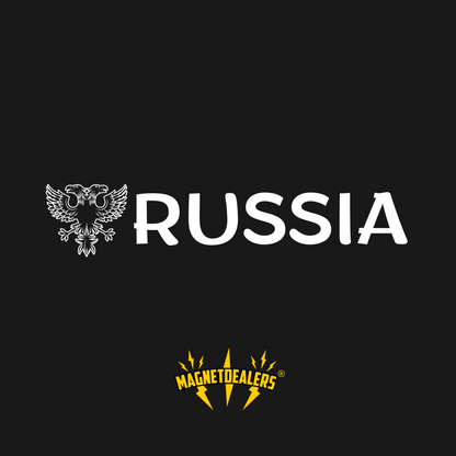 RUSSIA / Car stickers - Magnetdealers