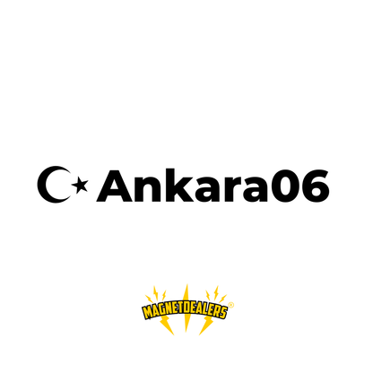 ANKARA06 / Autosticker - Magnetdealers