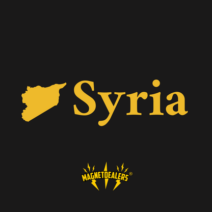 SYRIA / Car stickers - Magnetdealers