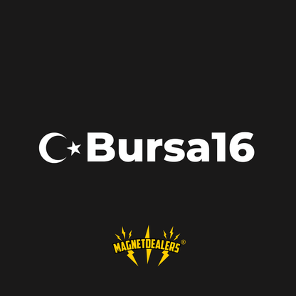 BURSA16 / Car stickers - Magnetdealers