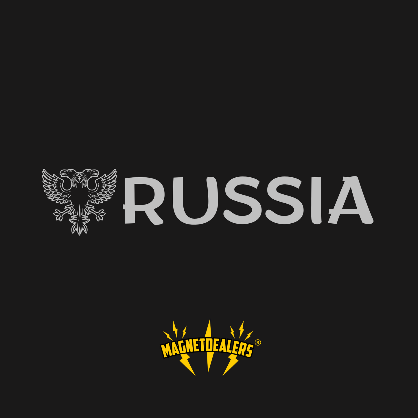 RUSSIA / Autosticker - Magnetdealers