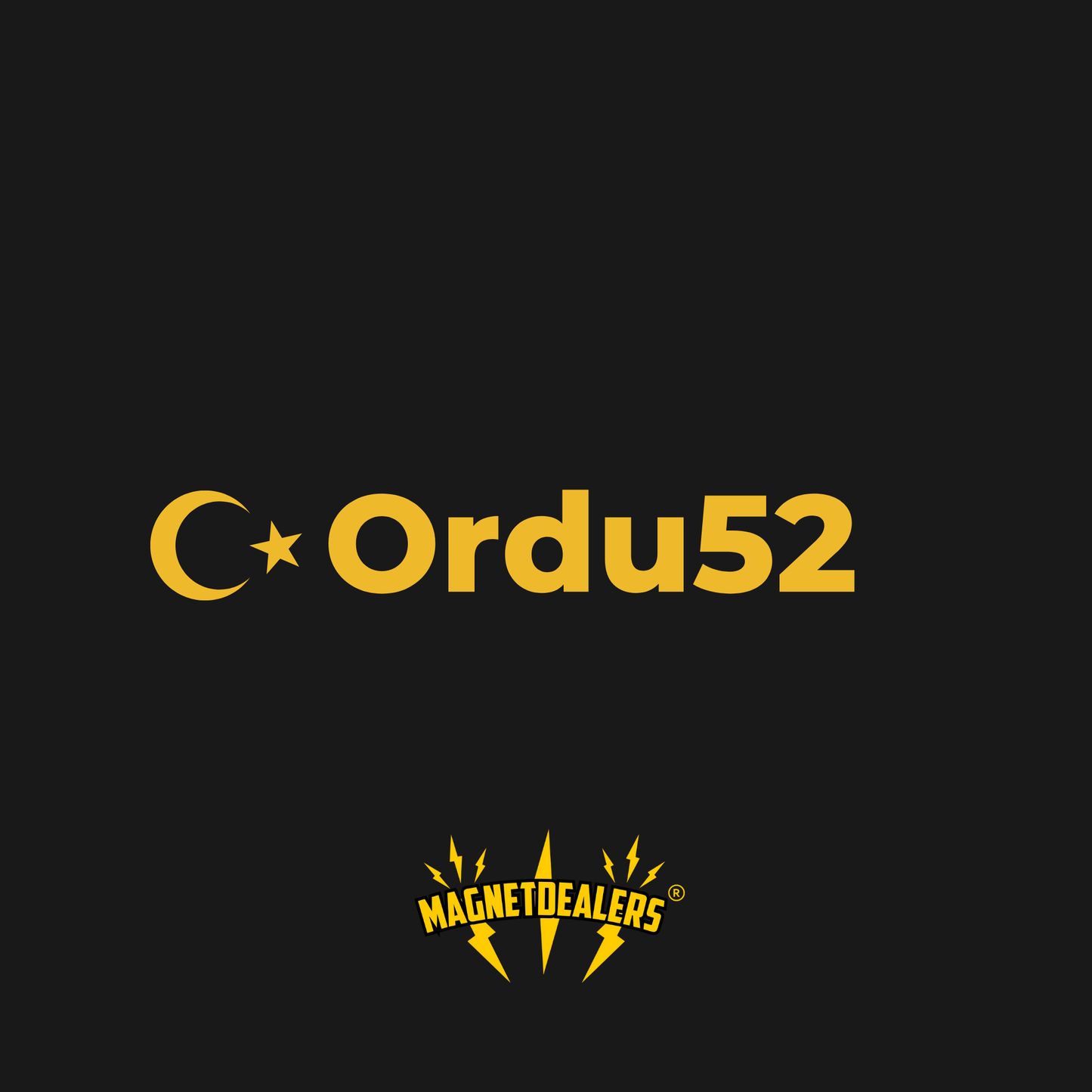 ORDU52 / Autosticker - Magnetdealers