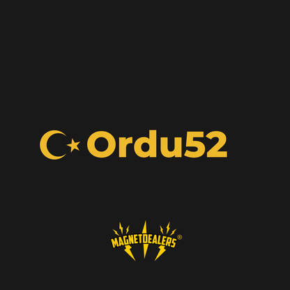 ORDU52 / Car stickers - Magnetdealers