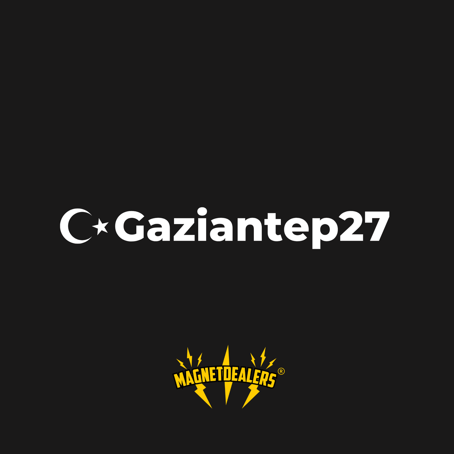 GAZIANTEP27 / Car stickers - Magnetdealers