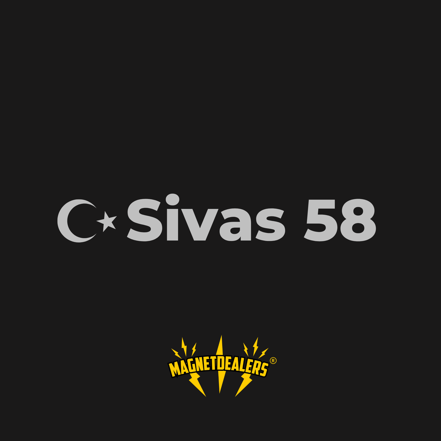 SIVAS58 / Autosticker - Magnetdealers