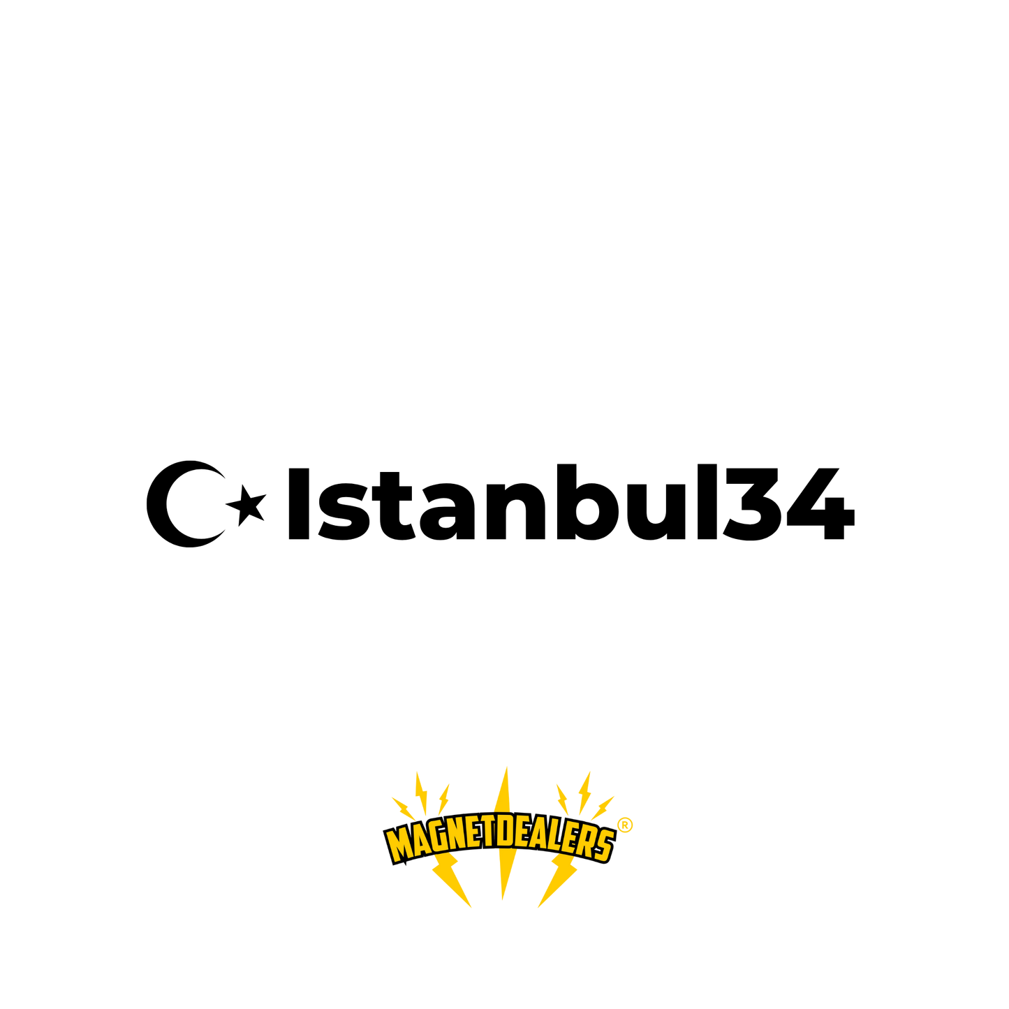 ISTANBUL34 / Car Stickers - Magnetdealers