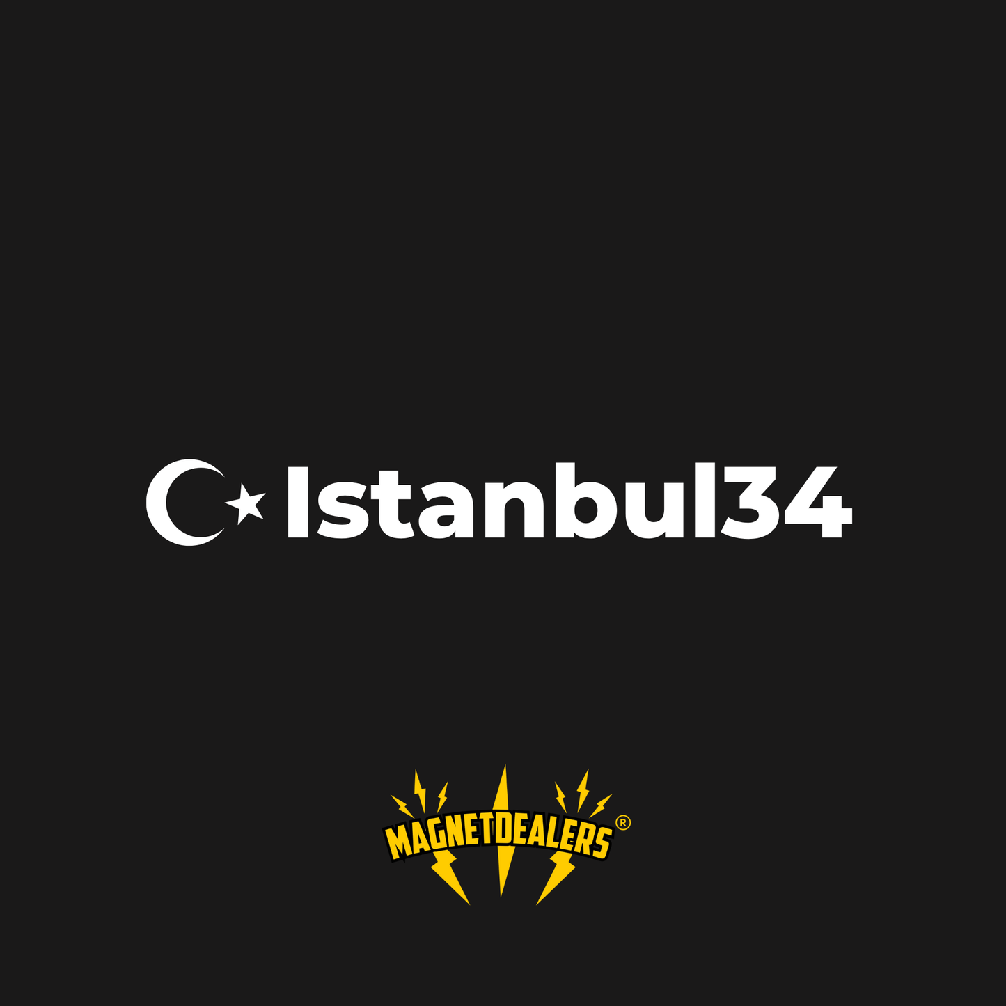 ISTANBUL34 / Car Stickers - Magnetdealers