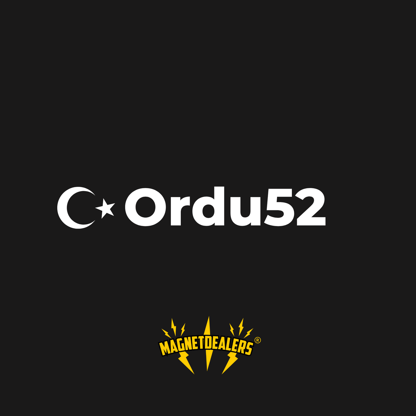 ORDU52 / Autosticker - Magnetdealers