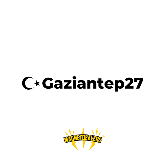 GAZIANTEP27 / Car stickers - Magnetdealers