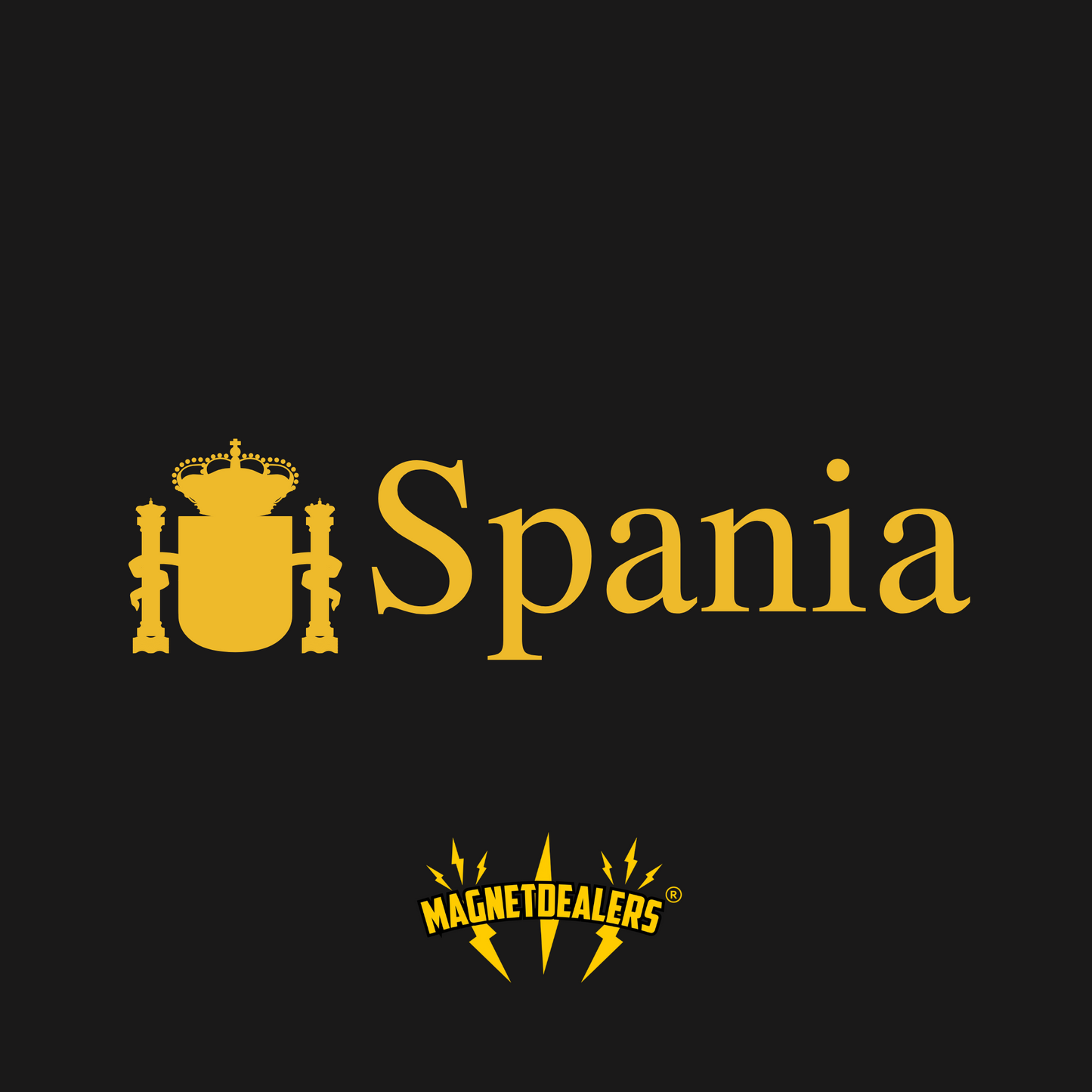 SPANIA / Car stickers - Magnetdealers