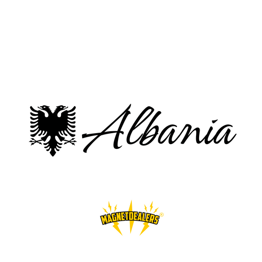 ALBANIA / Car stickers - Magnetdealers