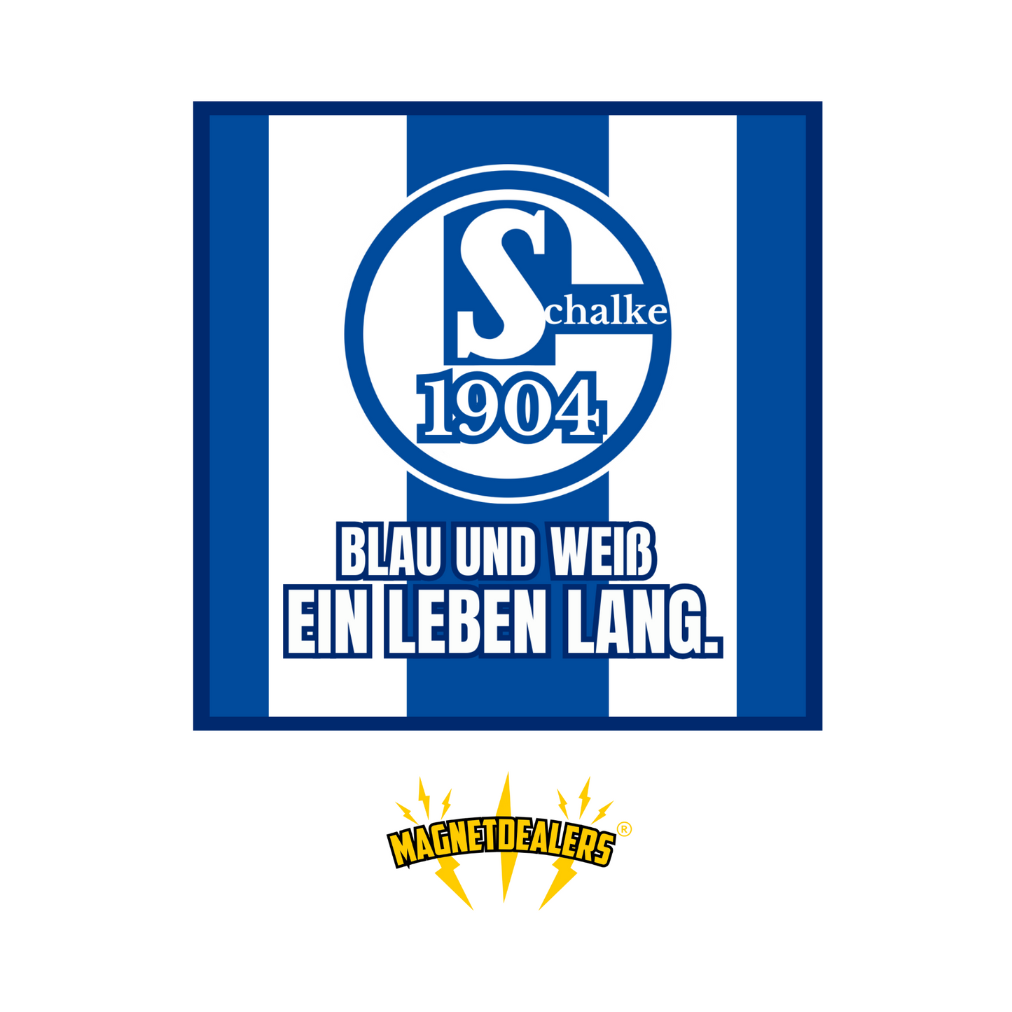 SCHALKE / Car magnet - Magnetdealers