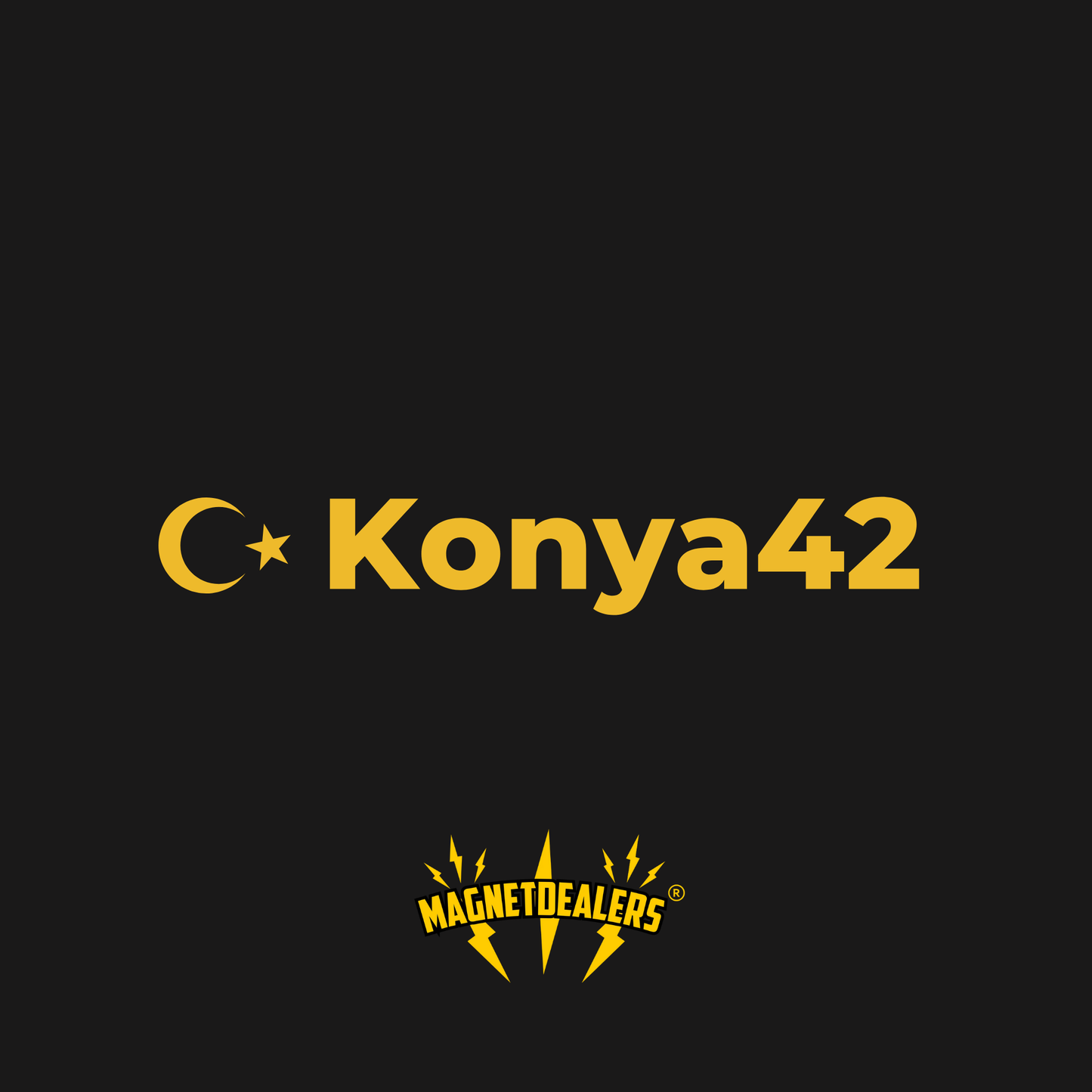 KONYA42 / Car stickers - Magnetdealers